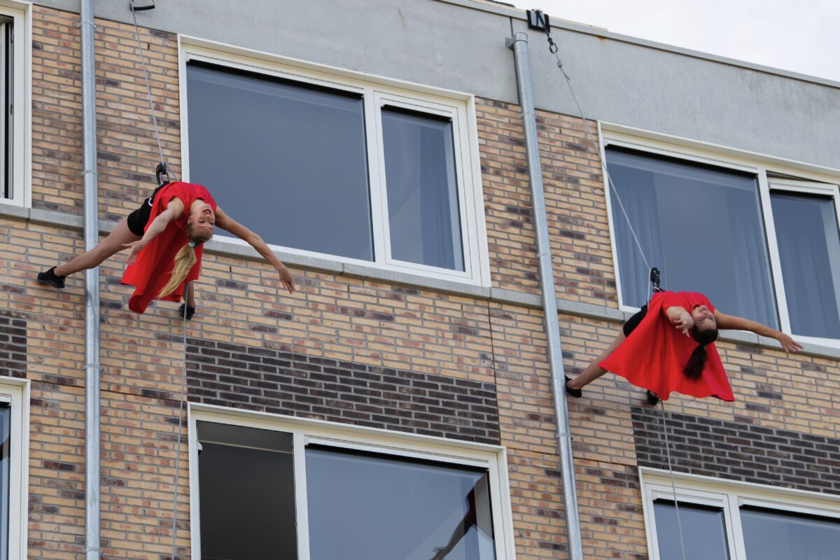 Flying Street Art