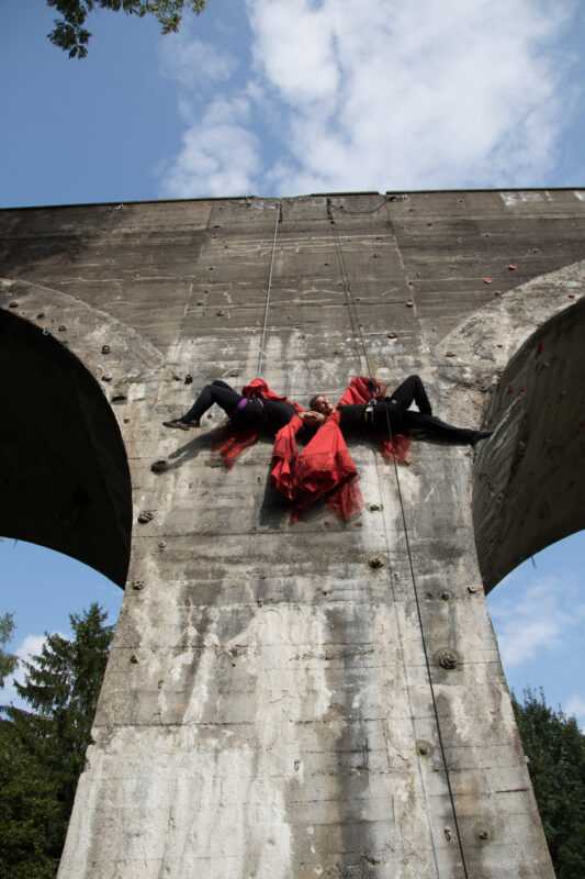 Flying Street Art