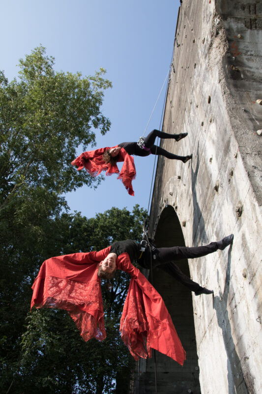 Flying Street Art