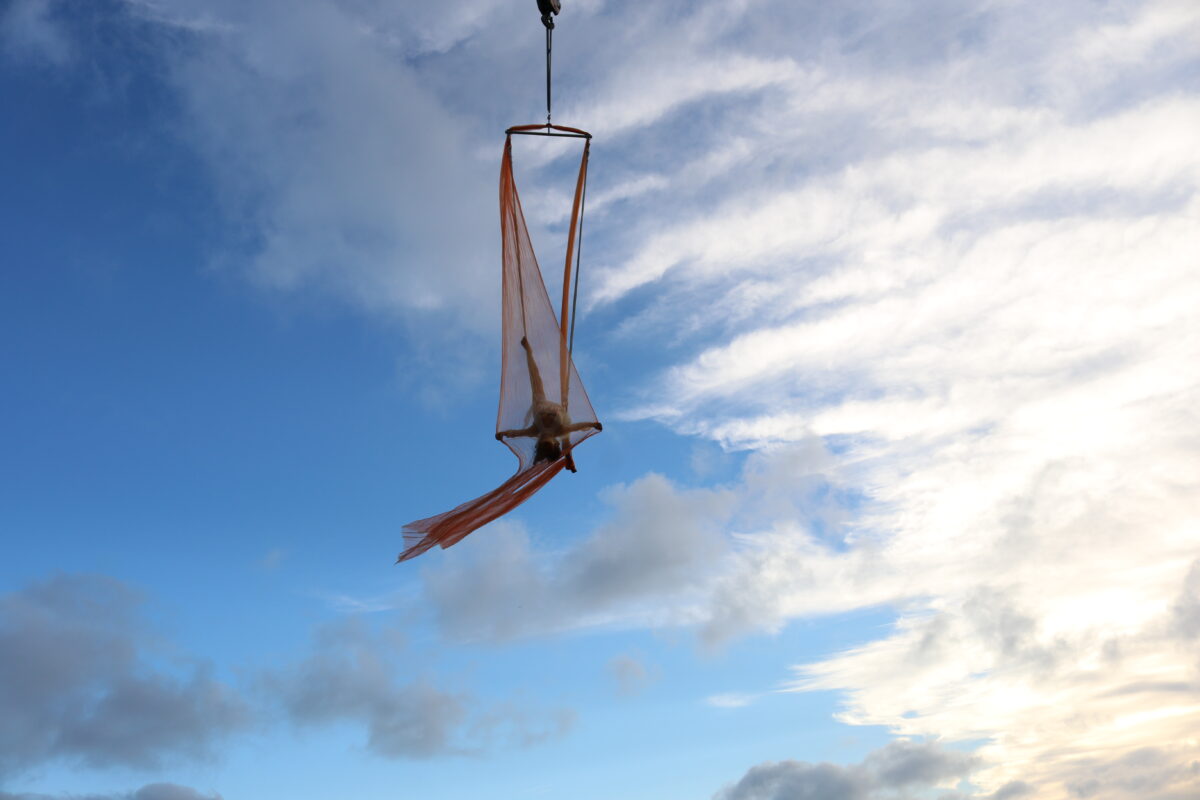 Flying Street Art