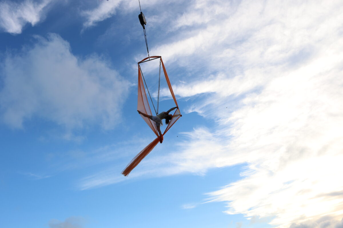 Flying Street Art