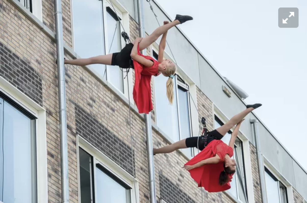 Flying Street Art