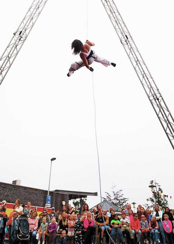Flying Street Art